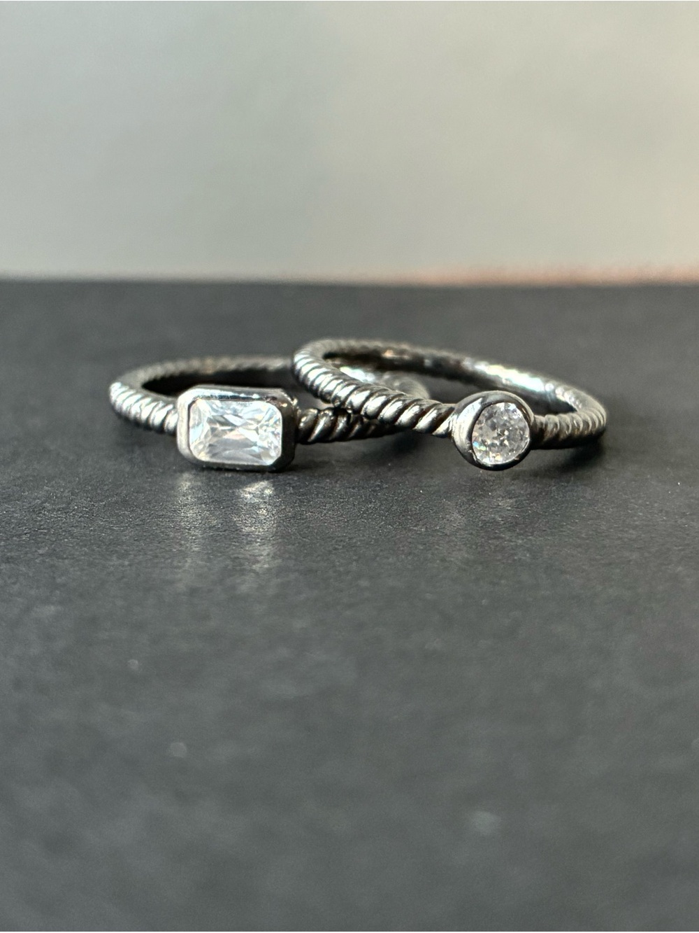 Freida Rothman Ring Set - Sz 8